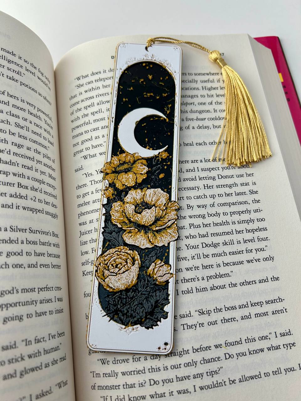 Dreamy Moons 3D Printed Bookmark