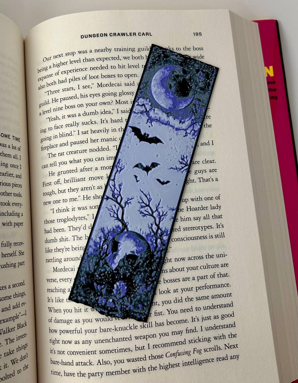 'Nightmares' 3D Printed Bookmarks