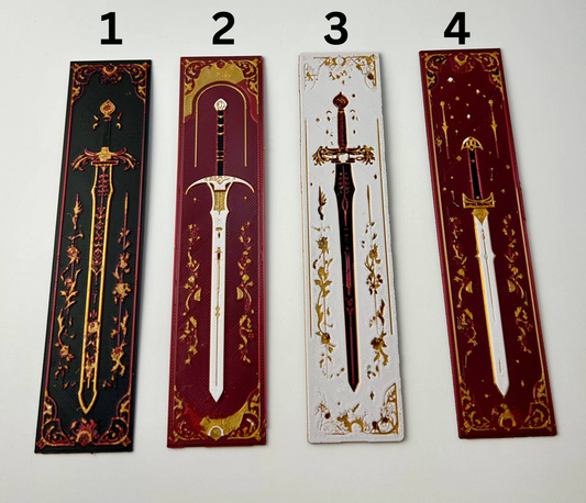 Elven Blades - 3D Printed Bookmarks