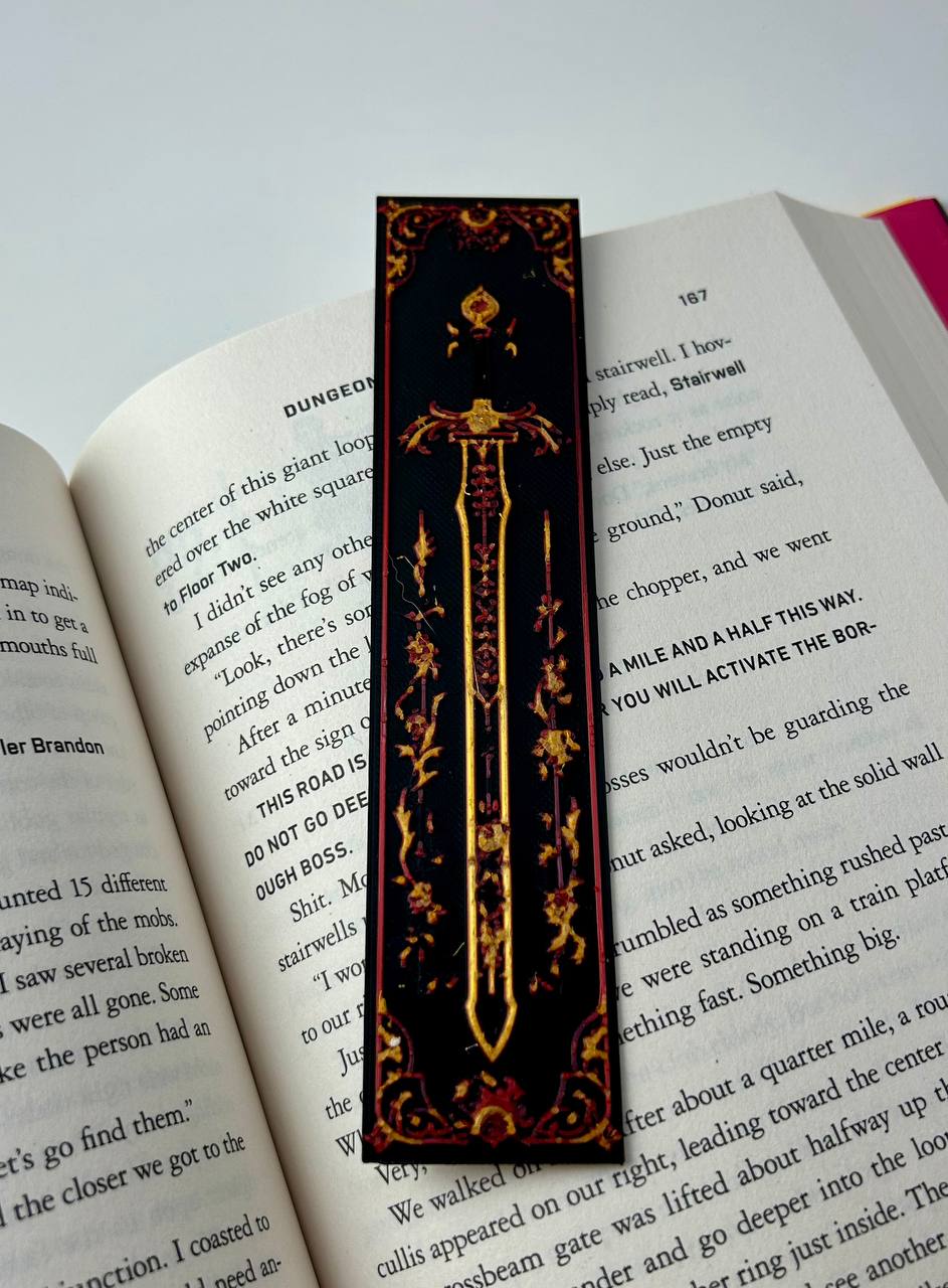 Elven Blades - 3D Printed Bookmarks