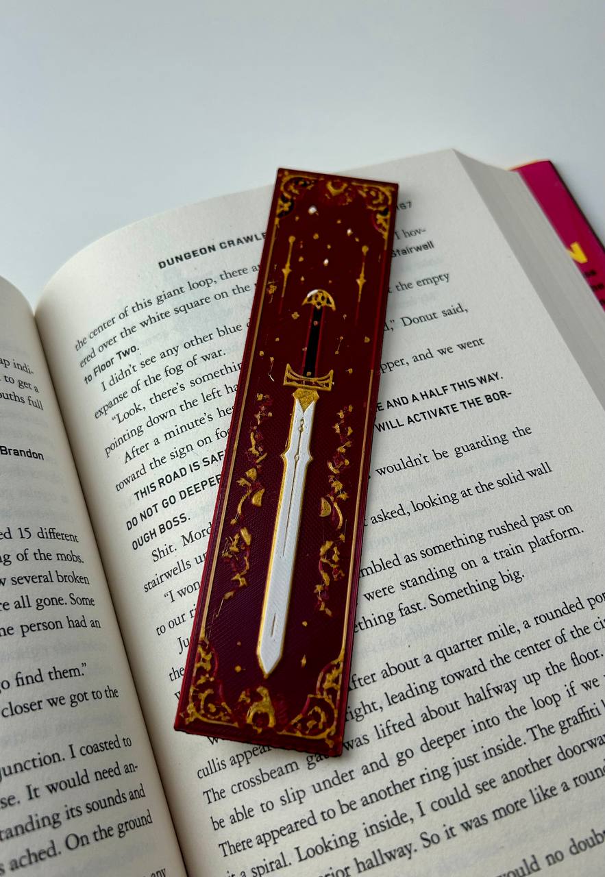 Elven Blades - 3D Printed Bookmarks