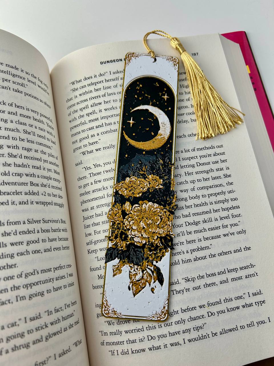 Dreamy Moons 3D Printed Bookmark