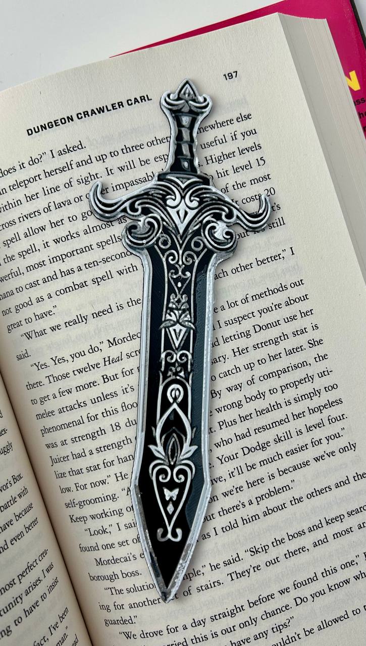 Blades of the Kingdom 3D Printed Bookmarks