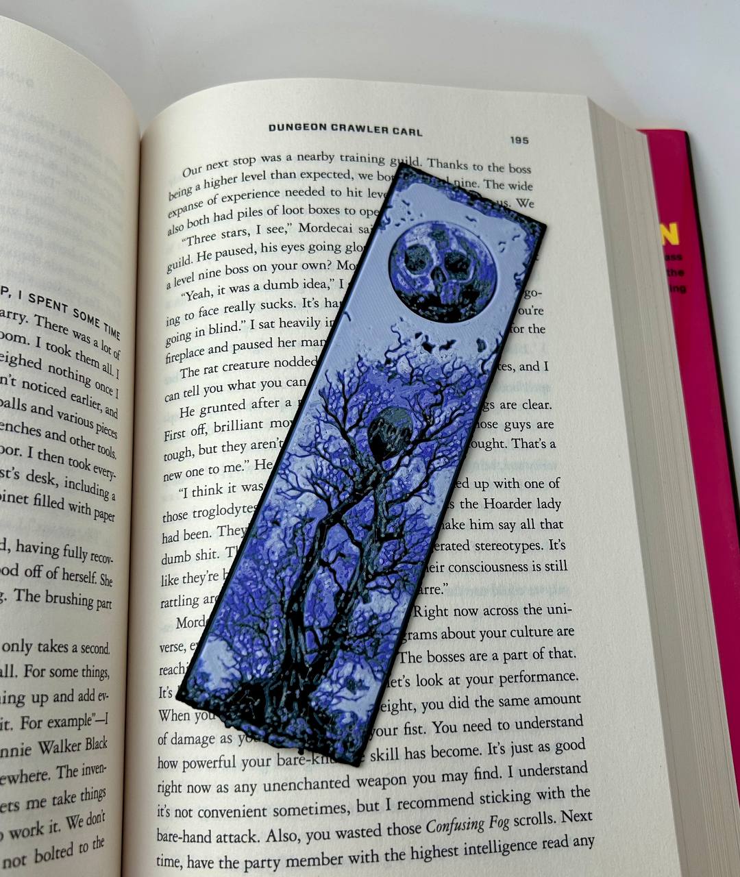 'Nightmares' 3D Printed Bookmarks
