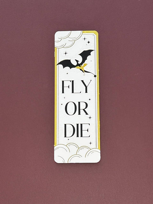 "Fourth Wing" Inspired 3D Printed Bookmarks