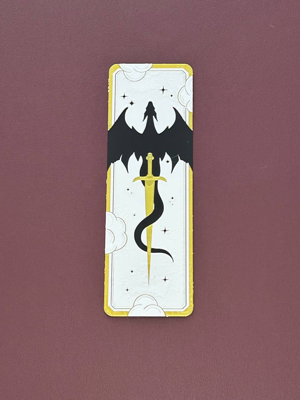 "Fourth Wing" Inspired 3D Printed Bookmarks