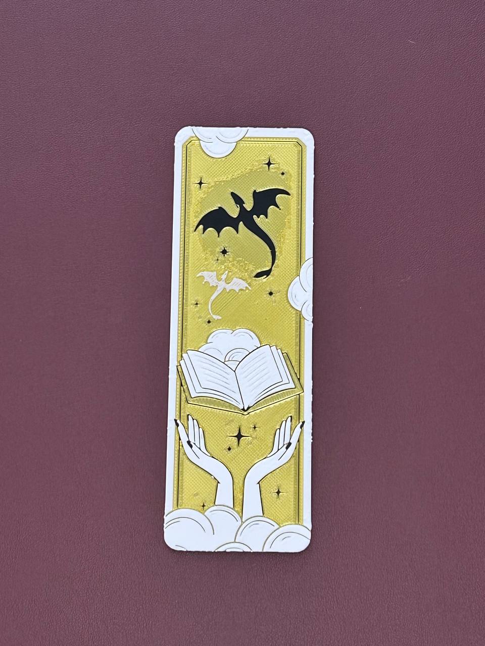 "Fourth Wing" Inspired 3D Printed Bookmarks
